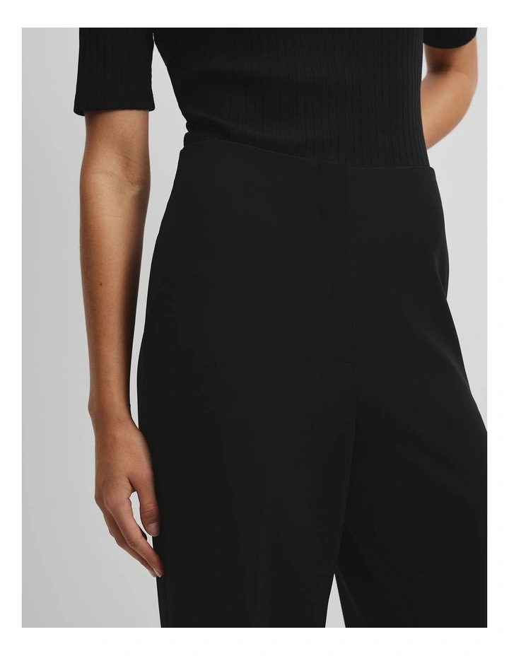 Soft Tailored Pant in Black image 2