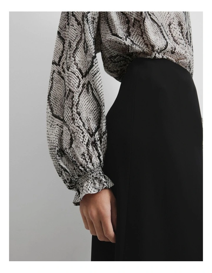 Snake Print Blouse in Snake Print image 2