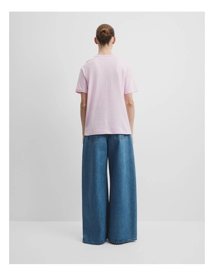 Australian Made T-shirt in Floss Pink image 4