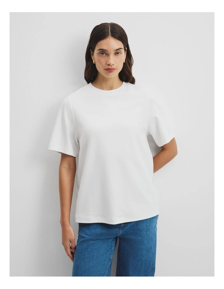 Oversized T-shirt in White image 1