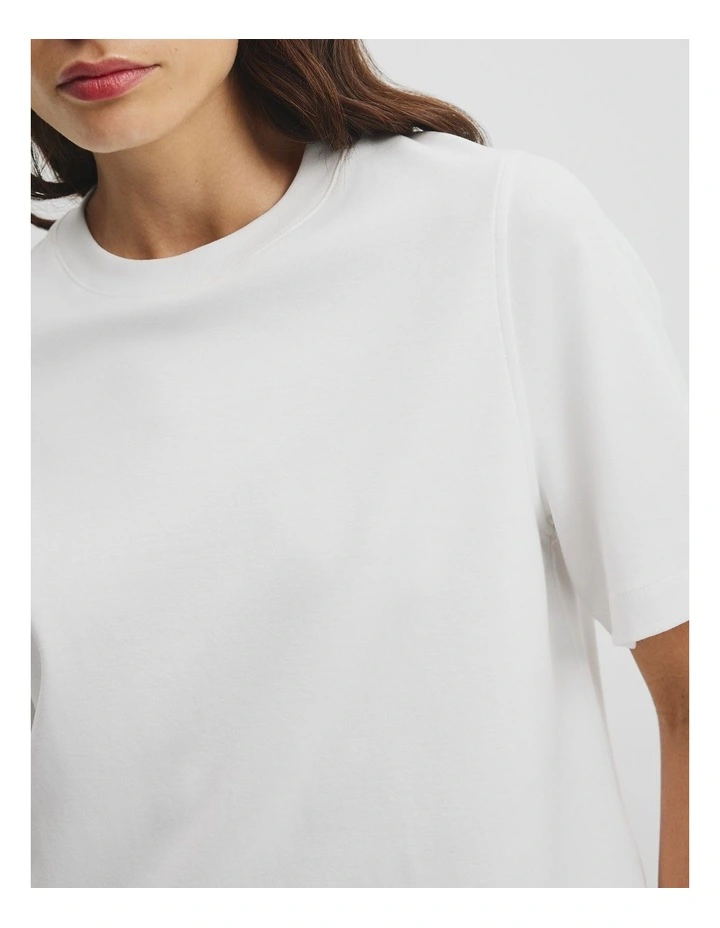 Oversized T-shirt in White image 2