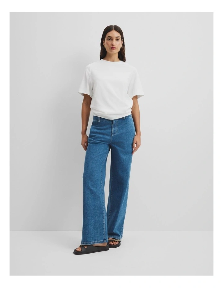 Oversized T-shirt in White image 3