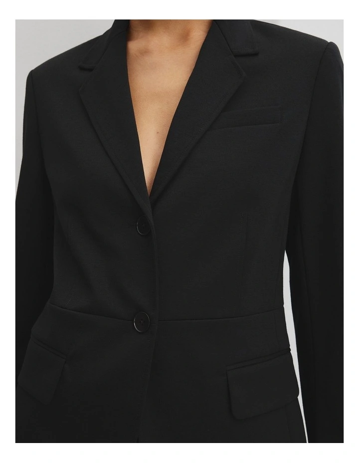 Ponte Blazer in Black image 4