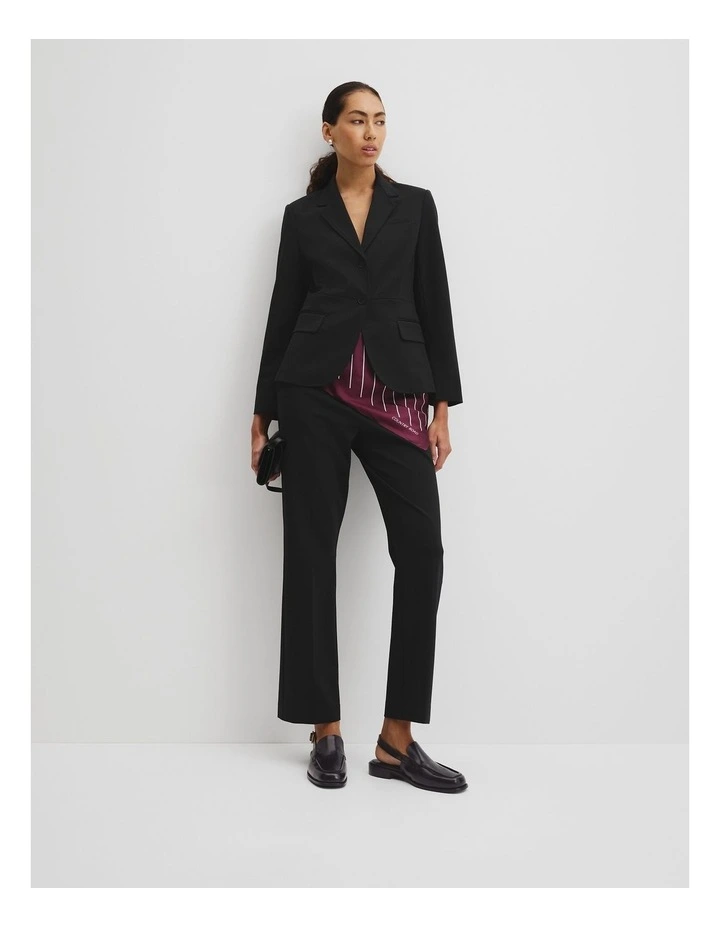 Ponte Blazer in Black image 5