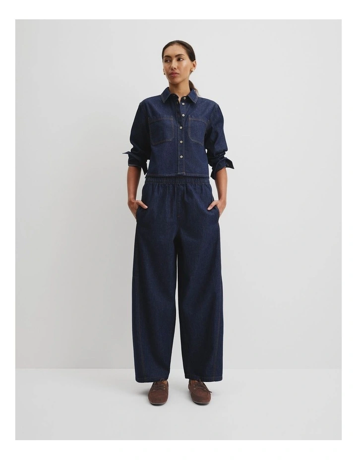 Lightweight Denim Pant in Indigo Rinse image 1