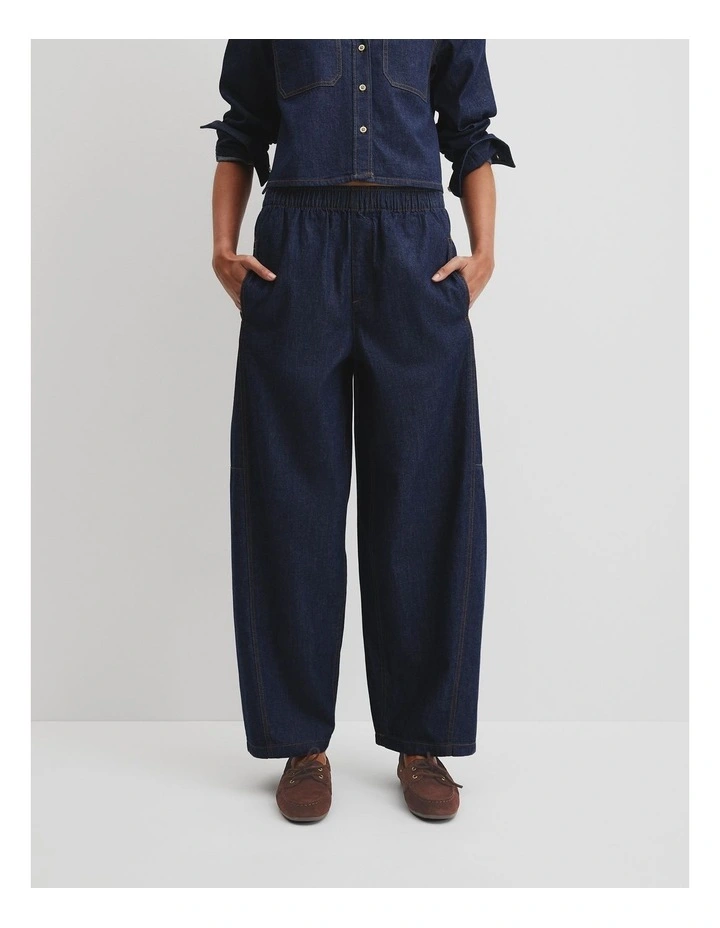 Lightweight Denim Pant in Indigo Rinse image 2