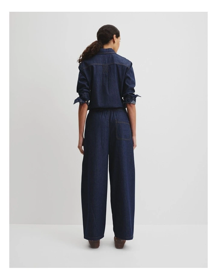 Lightweight Denim Pant in Indigo Rinse image 4