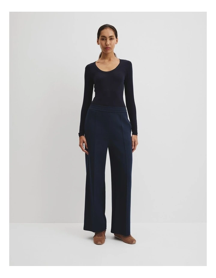 Luxe Track Pant in Navy image 1