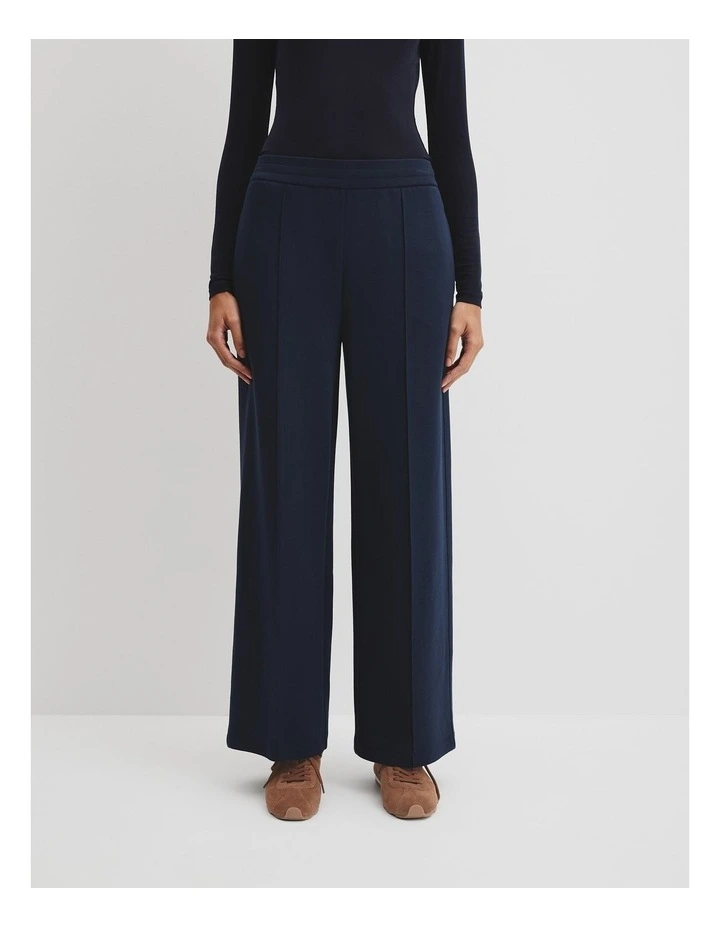 Luxe Track Pant in Navy image 3