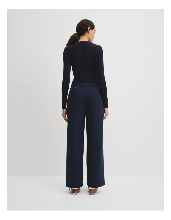 Luxe Track Pant in Navy image 4