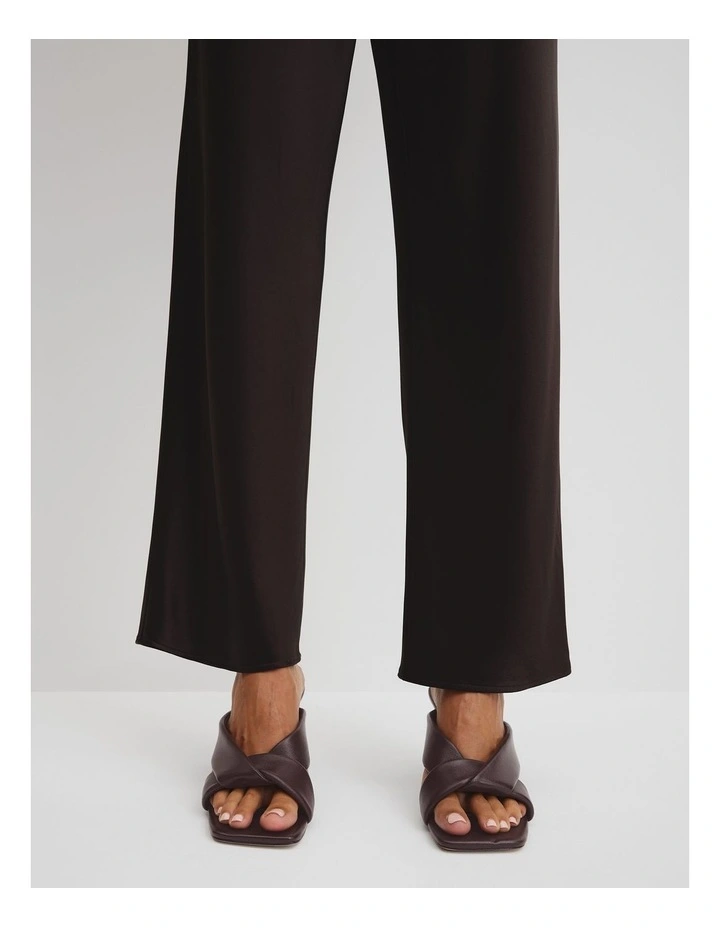 Satin Pant in Cocoa Bean image 3