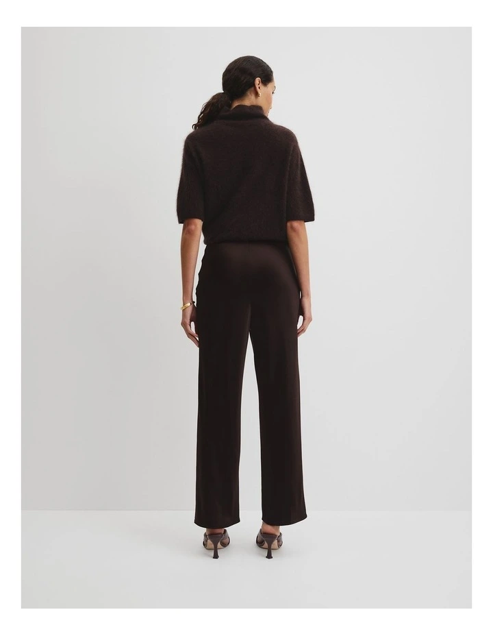 Satin Pant in Cocoa Bean image 4