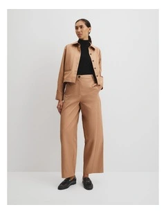 Tapered Drill Pant in Light Cognac