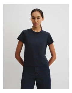 Australian Cotton Baby T-shirt in Navy