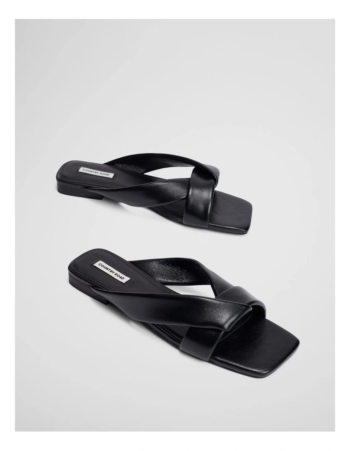 Jasmine Slide in Black image 3