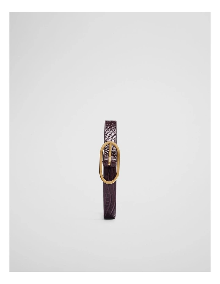 Zuri Belt in Bordeaux image 1