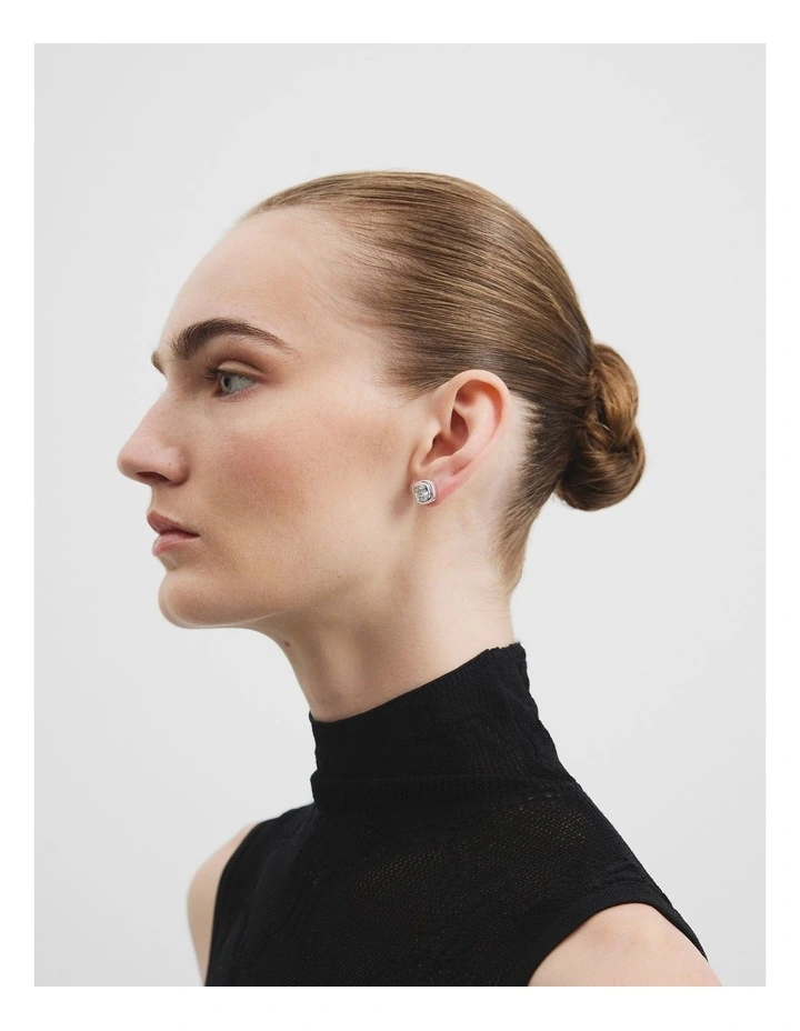 Romy Jewel Stud in Silver image 2