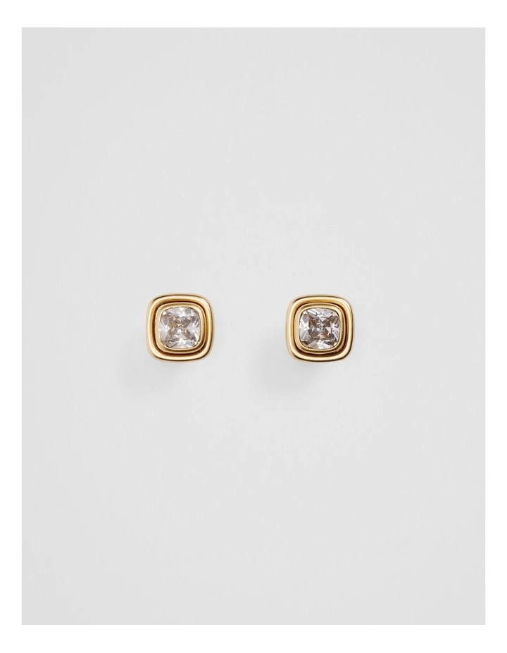 Romy Jewel Stud in Gold image 1