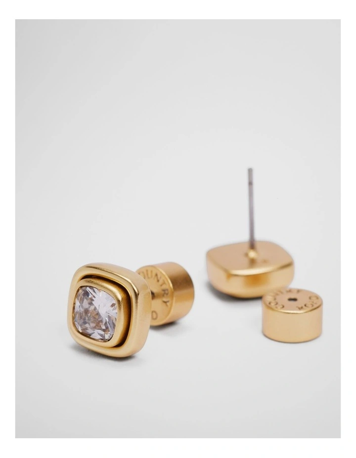 Romy Jewel Stud in Gold image 3