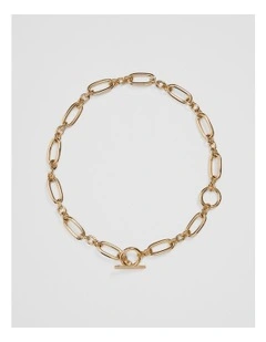 Aubrey Chain Necklace in Gold