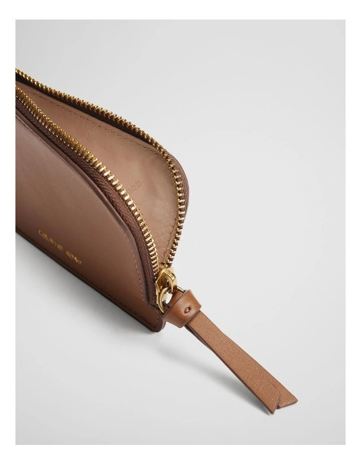 Luna Coin Purse in Tan image 2