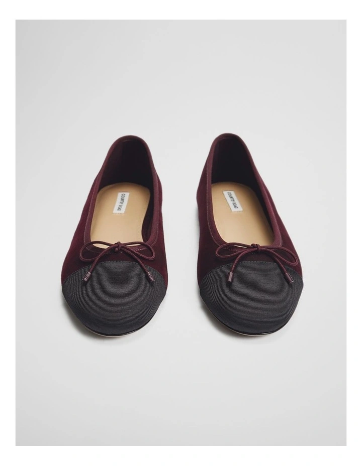 Claudia Suede Ballet in Bordeaux image 3