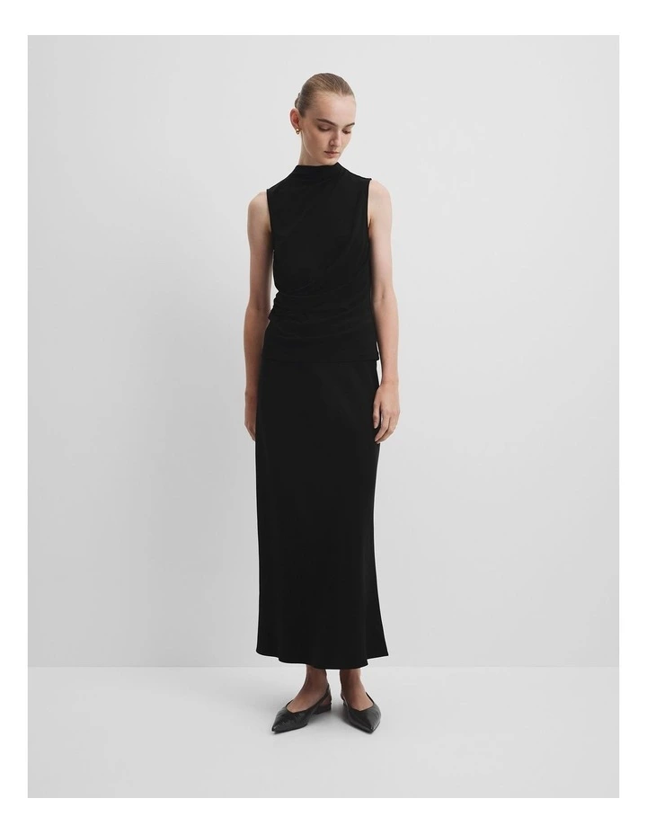 Heather Flat in Black image 2