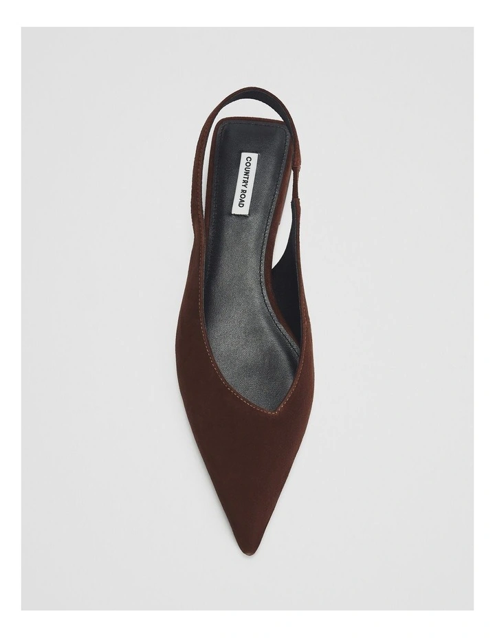 Heather Flat in Espresso image 3