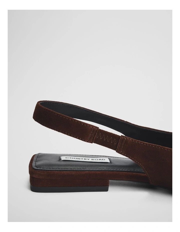 Heather Flat in Espresso image 4