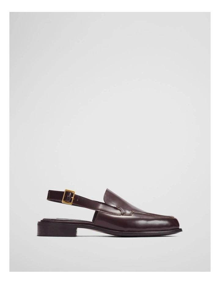 Eva Slingback Loafer in Bordeaux image 1