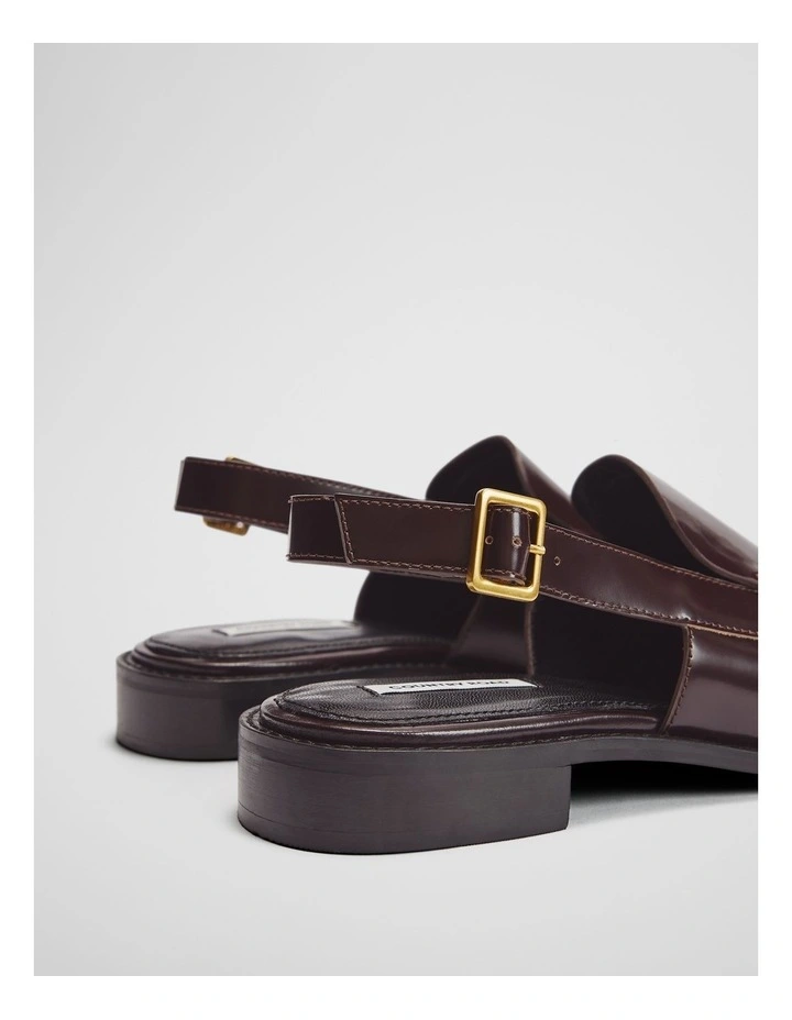 Eva Slingback Loafer in Bordeaux image 3
