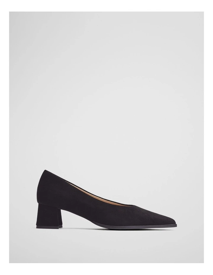 Gillian Low Heel in Black image 1