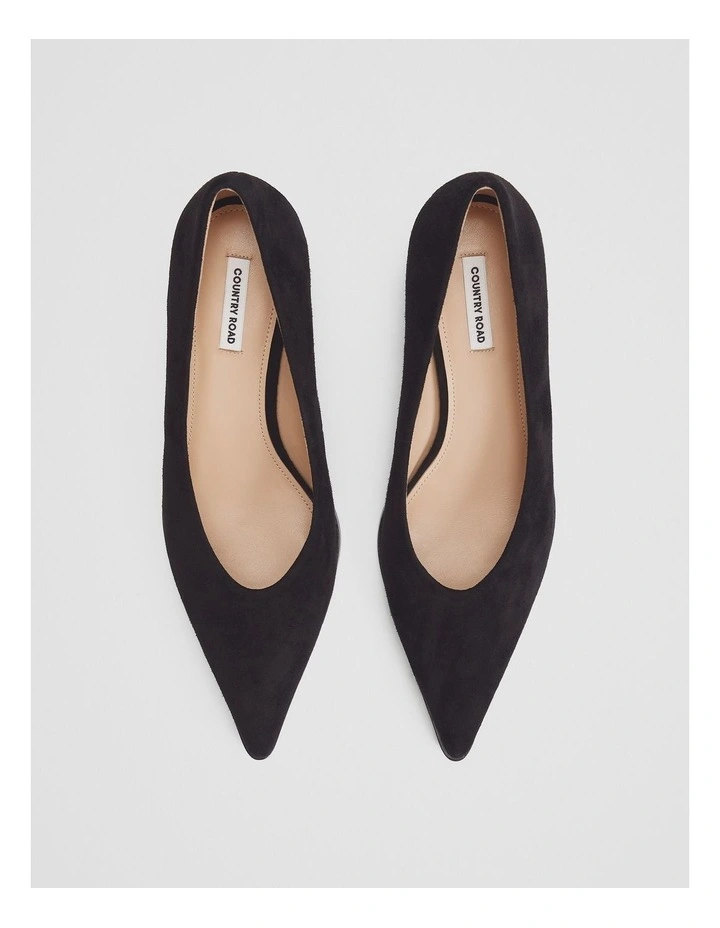 Gillian Low Heel in Black image 3