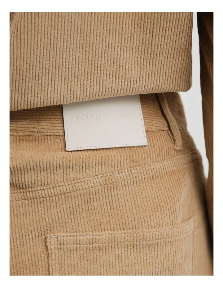 Corduroy Jean in Almond image 3