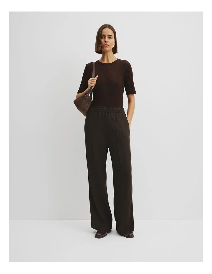 Sports Stripe Pant in Cocoa Bean image 1