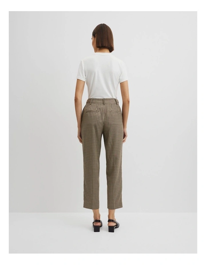 Check Wool Pant in Country Check image 4