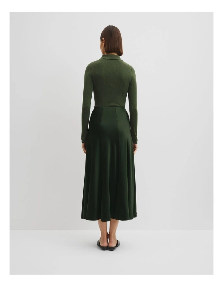 Prairie Skirt in Moss Green image 4