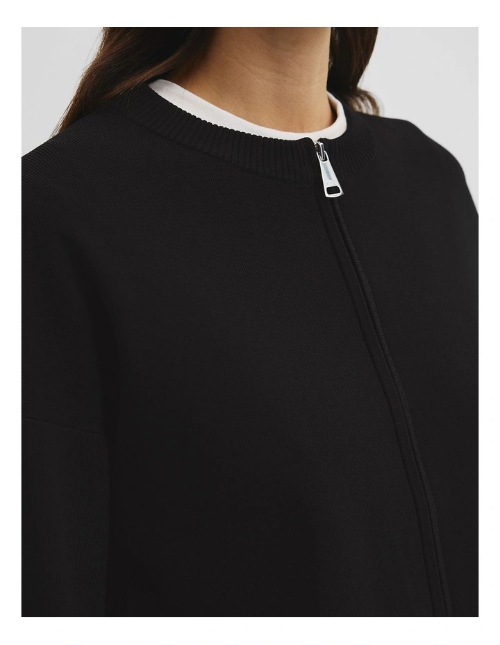 Compact Bomber in Black image 3
