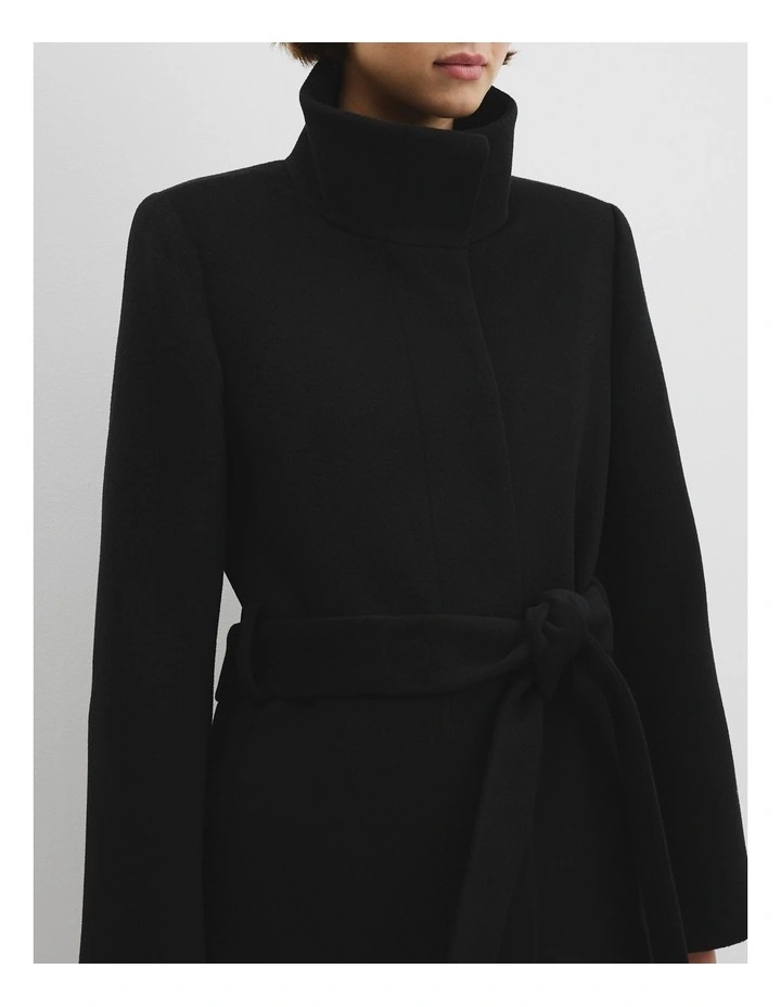 Long Coat in Black image 2