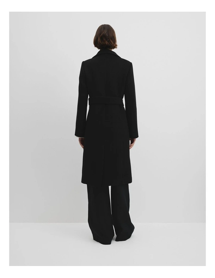 Long Coat in Black image 4