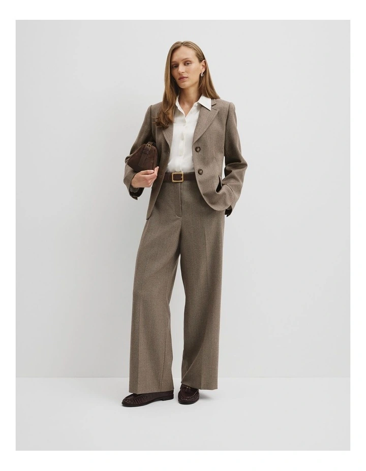 Herringbone Blazer in Herringbone image 4