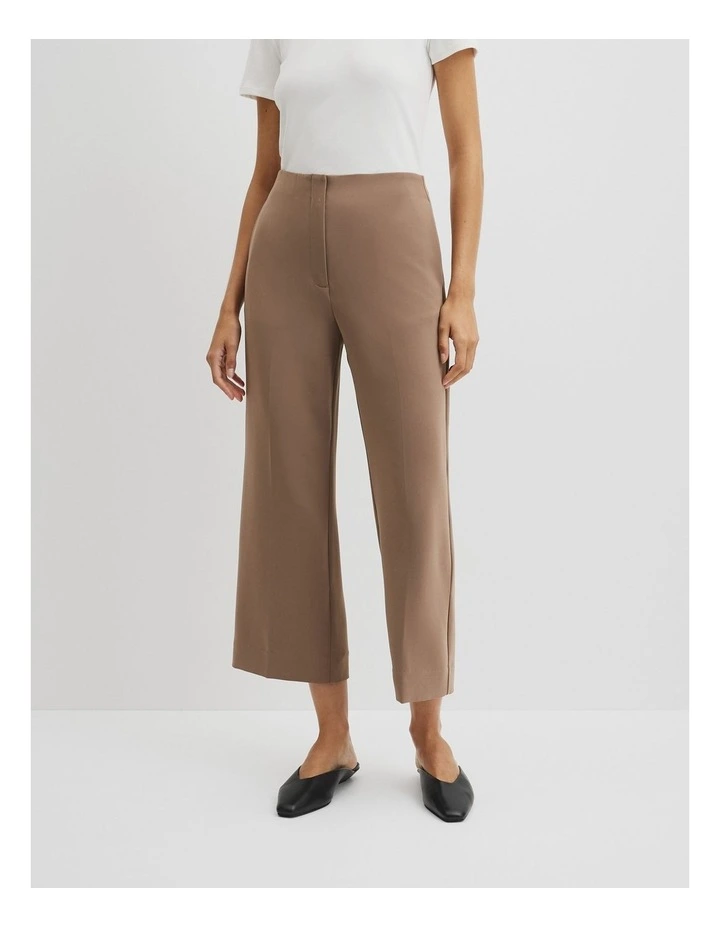 Soft Tailored Pant in Stone Taupe image 2
