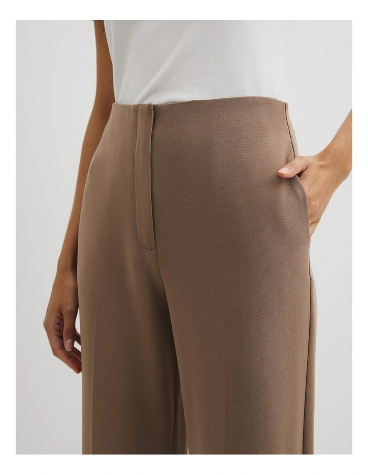 Soft Tailored Pant in Stone Taupe image 3