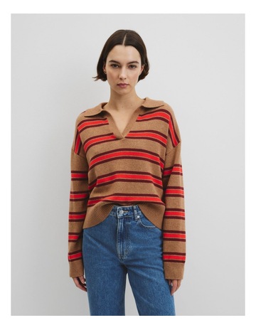 Vivid Cherry Stripe colour