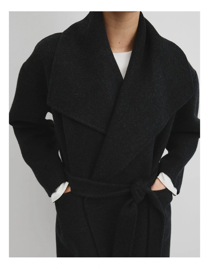 60317846 Oversized Wrap Coat image 3