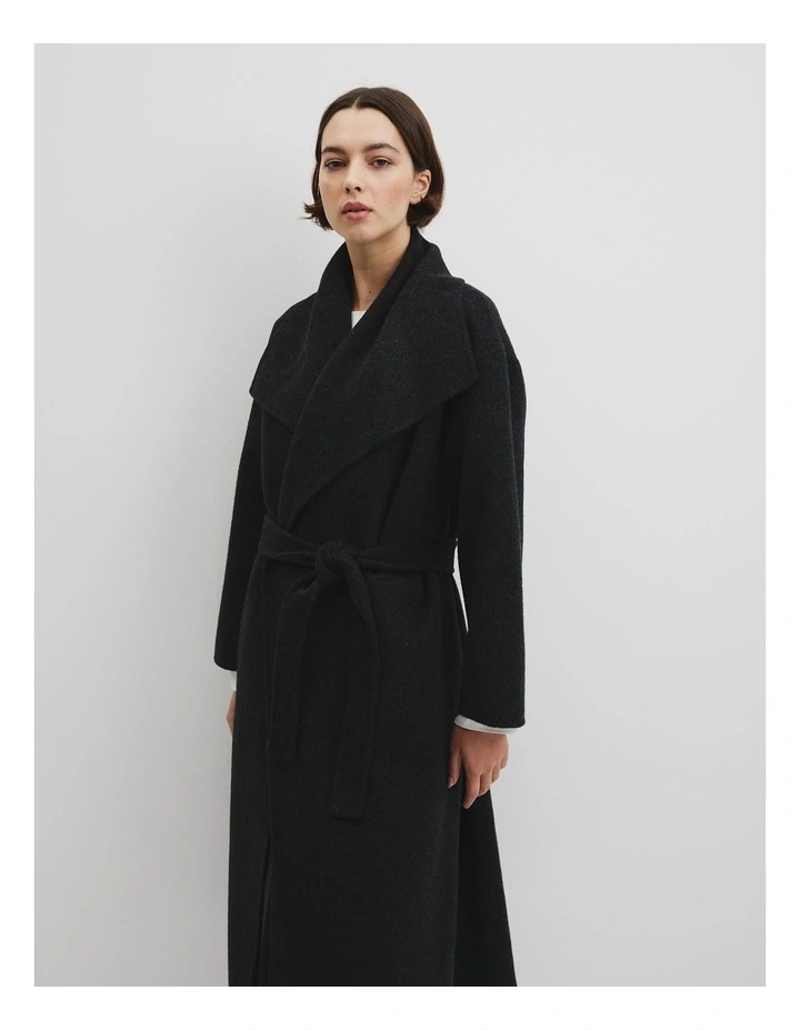 60317846 Oversized Wrap Coat image 4