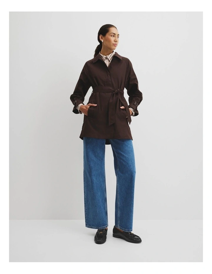 Car Coat in Cocoa Bean image 1