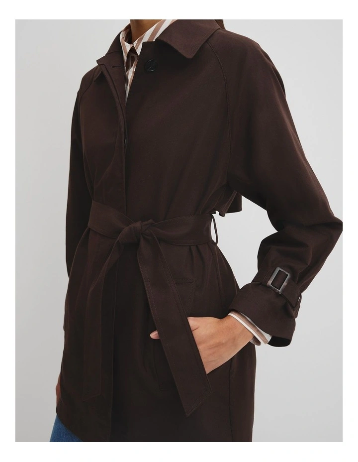 Car Coat in Cocoa Bean image 2