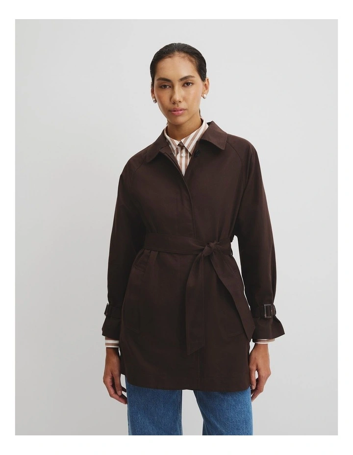 Car Coat in Cocoa Bean image 3