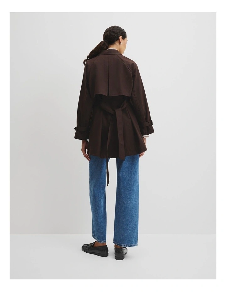 Car Coat in Cocoa Bean image 4